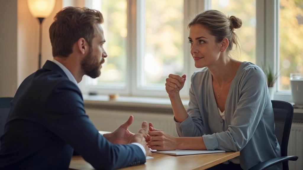 Professionele afbeelding van manager die teamontwikkelingssessie leidt